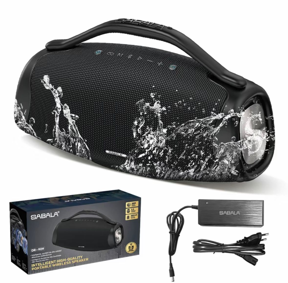 Sabala Dr-909 Caixa De Som Bluetooth,39000mah 200w IPX6